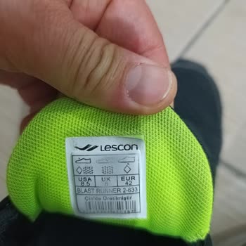 Lescon Spor Ayakkabı Kısa Sürede Deforme Oldu Firma Değişim Yapmıyor