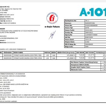 A101 Garantili Ürünün Arkasında Durmuyor. Mağdur Ediyor.