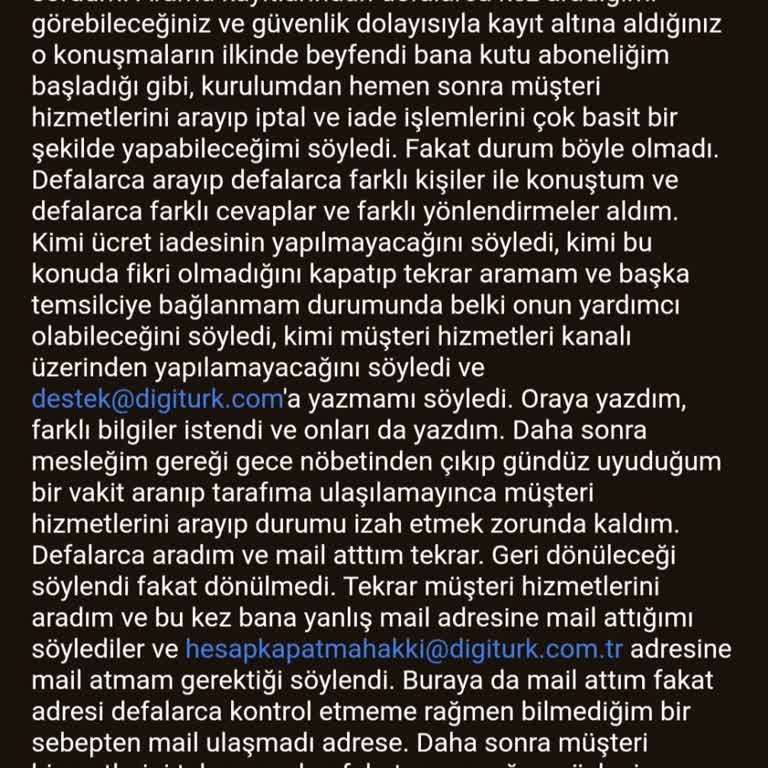 Bein Connect/Digiturk Hizmet Anlayışı (Ürün Satana Kadar Hizmet! )