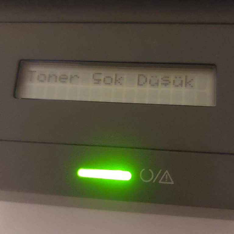 HP HP Laser Mfp 135W Toner Sıkıntısı