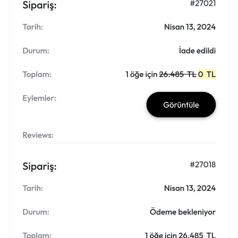 Teknoköy Ürünü Yollamadılar Paramızı Da!