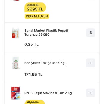 Migros Pril Bulaşık Makinesi Tuzu Bozuk