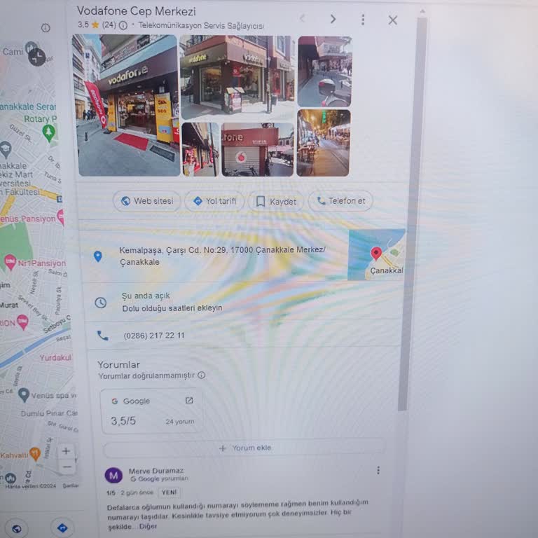 Vodafone Bayi Hatalı İşlem Şikayeti