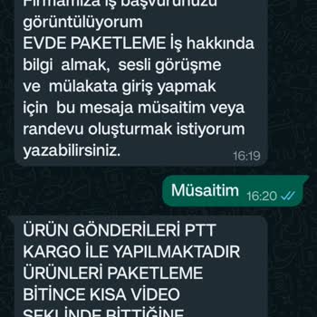 Evde Paketleme Türkiye Kimlik Bilgilerimin Kötüye Kullanılmasına İlişkin Şikayet