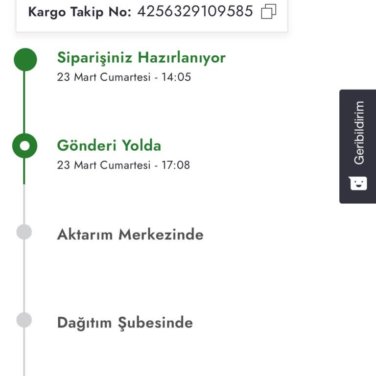 Boyner'den 1 Aydır Gelemeyen Ürün...