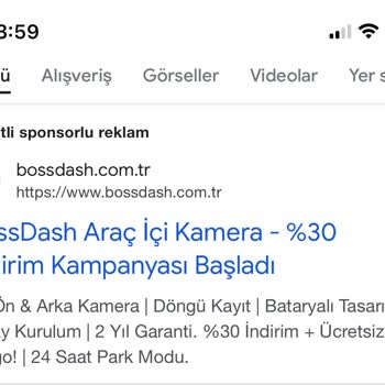Bossdash Kamera Satıldığı Söylenerek Yapılan Sahte İlan