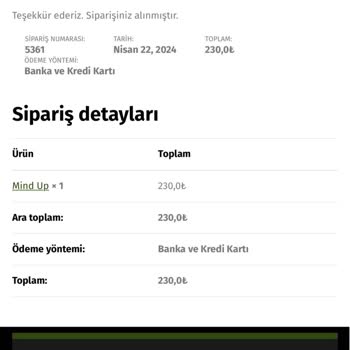 Qlinica.com.tr, Sipariş Sonrası Hiçbir Şekilde Bilgilendirilmeme