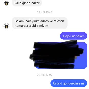Karaelmas Tesbihcilik Parayı Alıyor Ürün Göndermiyor