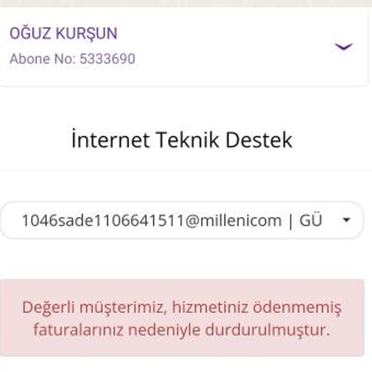 Millenicom Sorumsuzluğu, Açıklama Yapamıyor, Çözüm Üretemiyor.