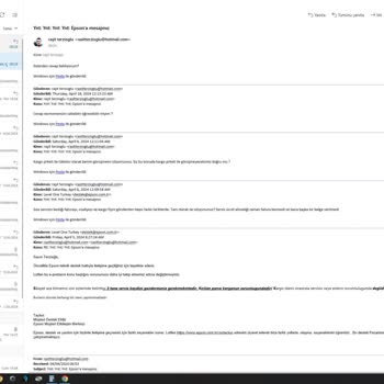 Epson Sattığı Ürünün Arkasında Durmuyor. (6 Aylık Ürün Ve Garantili)