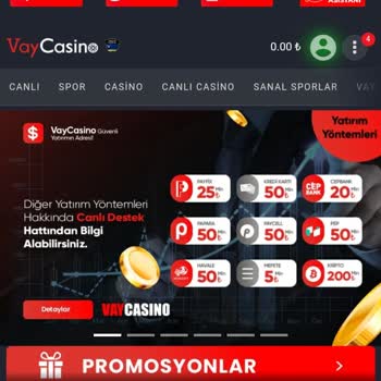 Vaycasino Face Site 500 TL Gitti