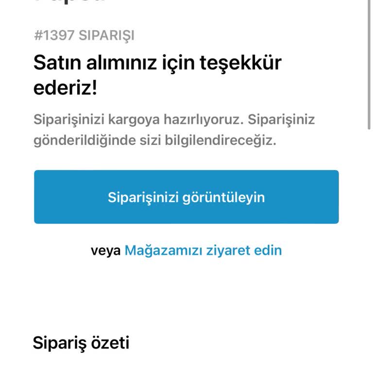 Fupsa Sanat Çerçevesi Siparişim Nerede?