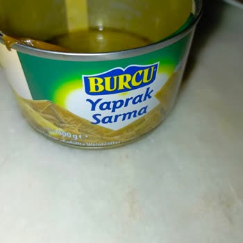 Burcu Gıda Yaprak Sarmasının İçinden Kağıt Çıktı!