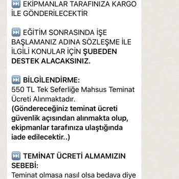 We World Express Ve World Express Sahte İş İlanı