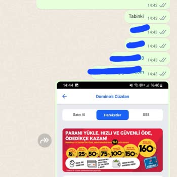 Domino's Pizza Paramı İade Etmiyor