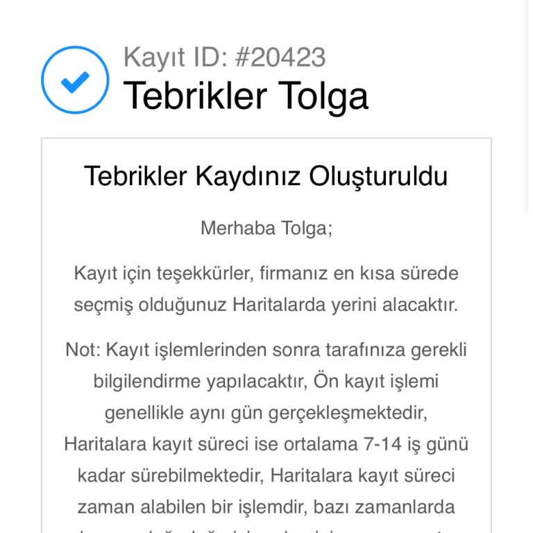 Haritalar Merkezi Hizmet Alamama Konusu Hakkında