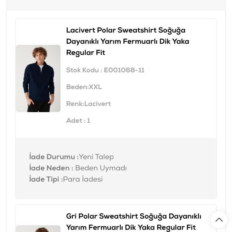 Avva Giyim Bir Türlü İadelerim Gerçekleşmedi