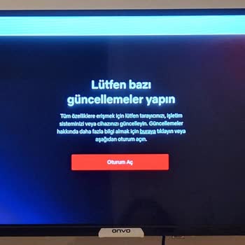 Onvo Marka TV Netflix Problemi