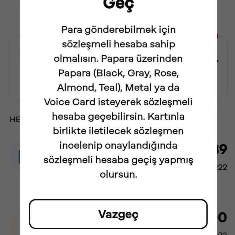 Papara Kartımdan 15 Gündür Haber Yok