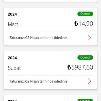 Vodafone Yanlış Fatura Hesaplama