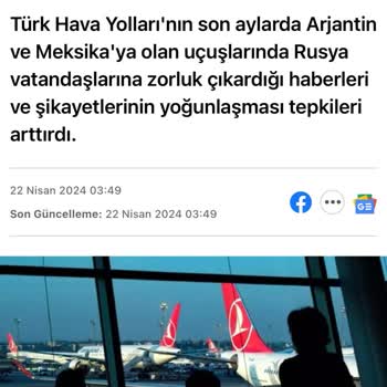 Gözen Security Firması Vatandaşları Güney Amerika Uçuşlarına Almıyor