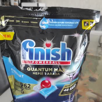 Finish Powerball Detergent Leaves Stubborn Stains
