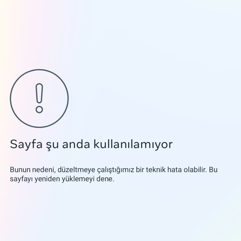 Instagram Teknik Hata