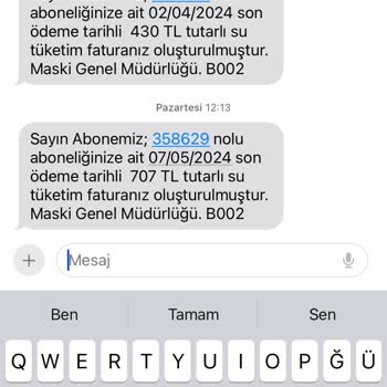 Malatya Büyükşehir Belediyesi Su Faturası Fiyatları