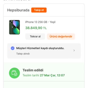 Hepsiburada Eskiyi Yenile İadesi Yatmadı