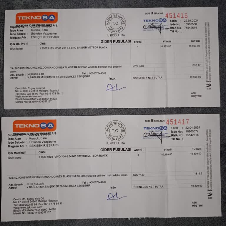 Teknosa Para İadesi İçin Neyi Bekliyor