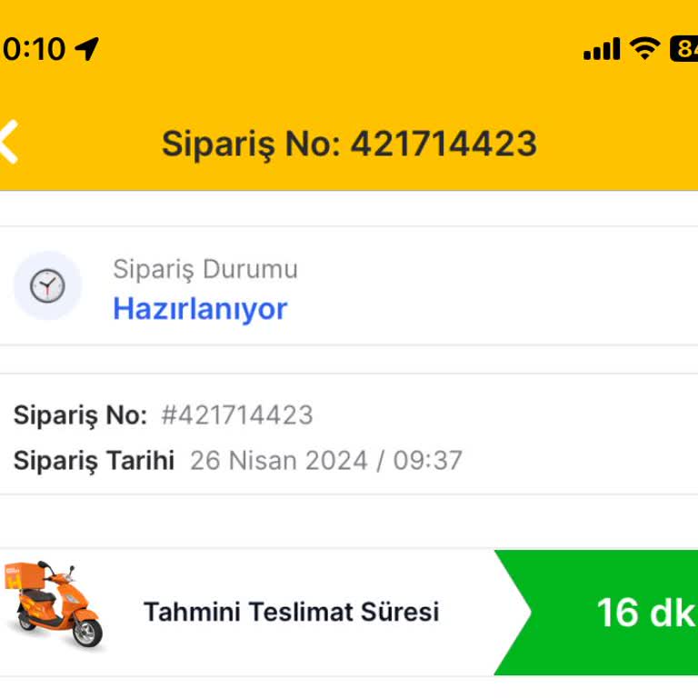 Migros Hemen'in Siparişi Her Seferinde Geç Getirmesi