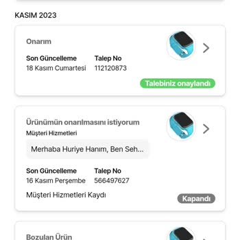 Hepsiburada Güvencesiyle Aldığım TCL MT40 Akıllı Saat Sorunu