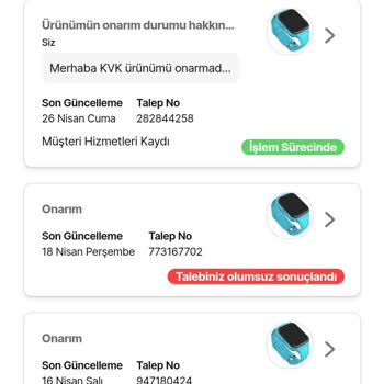 Hepsiburada Güvencesiyle Aldığım TCL MT40 Akıllı Saat Sorunu