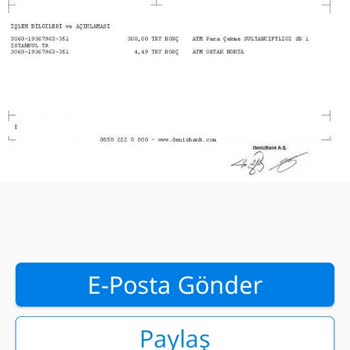Denizbank Müşteri Destek Hizm