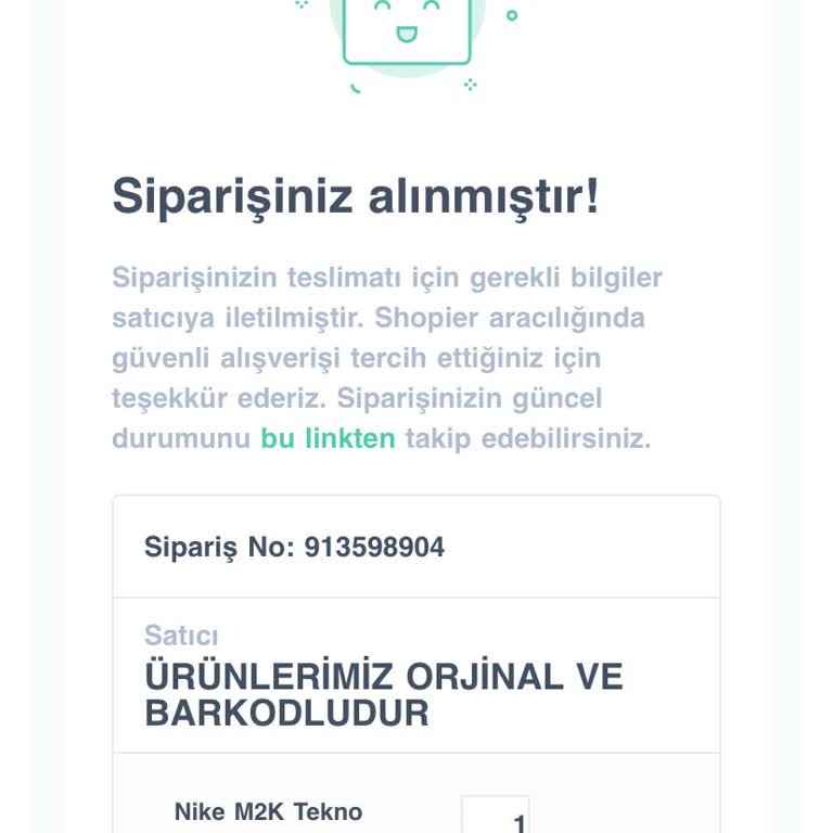 Shopier Ayakkabı Alışverişimin İadesi
