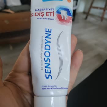 Sensodyne Tube Contains Hardened Paste