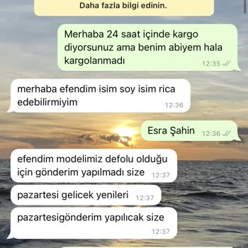 Leyuze Butik Paramı İade Etmiyor