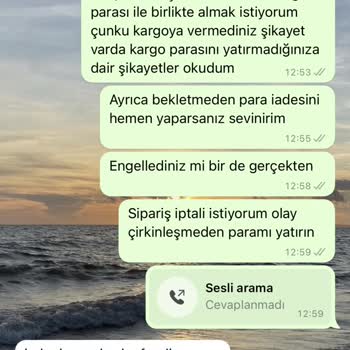 Leyuze Butik Paramı İade Etmiyor