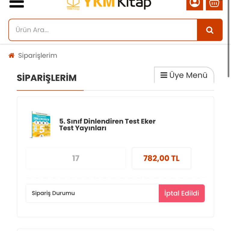 YKM Kitap Şikayet