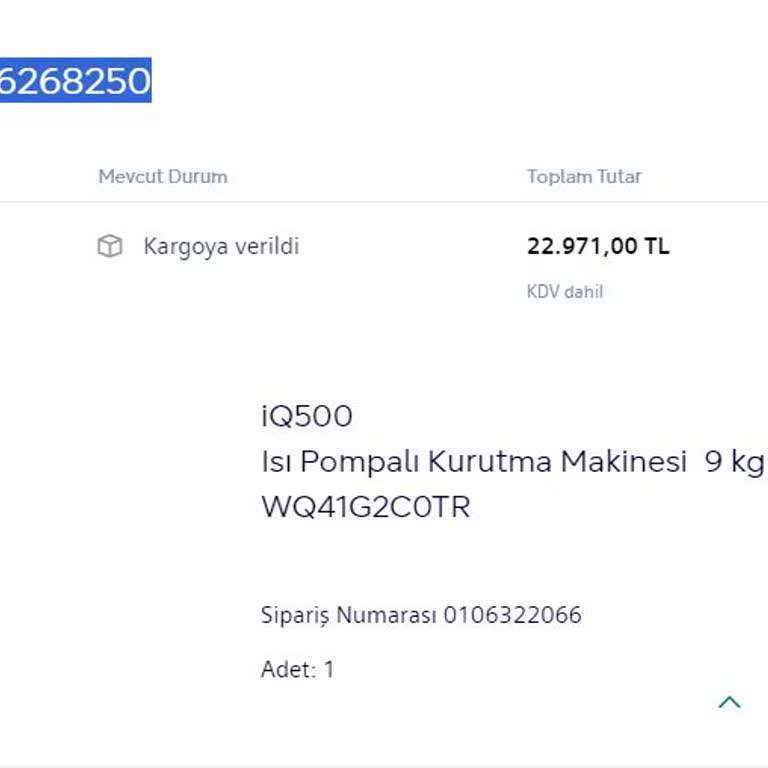 Siemens Online Sipariş Ürünü 20 Günde Teslim Edemiyor