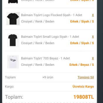 Maslakoutlet.com Dan Eksik Ürün