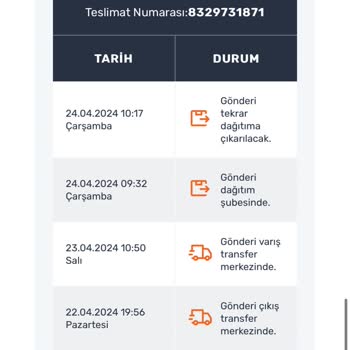 Aras Kargo Kargomu Adresime Teslim Edemeyeceğini Söylüyor