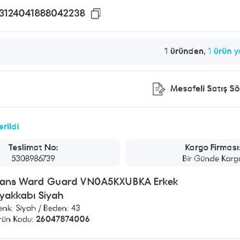 A101 101 Den Aldığım Ürünüm Gelmedi