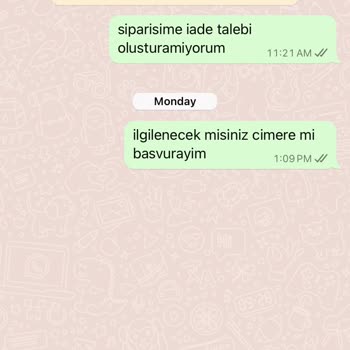 Charmé Butik İade Edilemeyen Ve Asla Gelmeyen Sipariş.