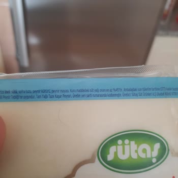 Sütaş Kaşar Peyniri İçinde Kıl Çıkması