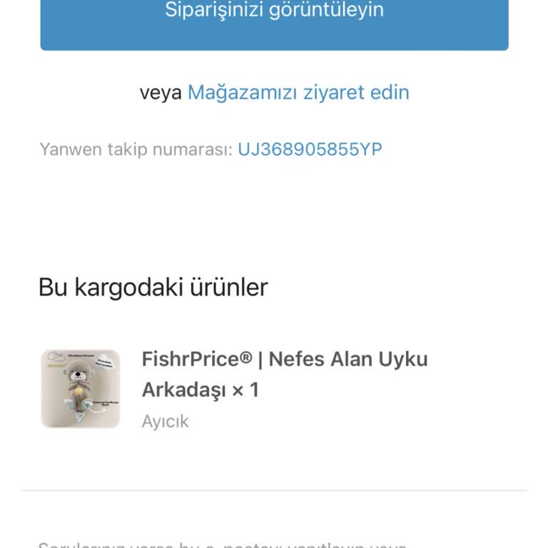 UykuDostum Kusurlu Ürün İadesinde Firma Engeli