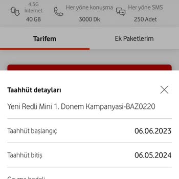 Vodafone 2 Yıllık Tarife Anlaşmasına Farklı Ücretlendirme