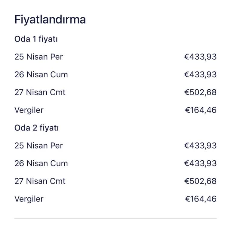 The Land Of Legends Otel Bilgilerinin Yanlışlığı