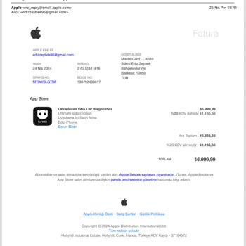 Apple Store Apple Satın Alma İadesi