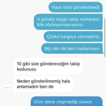 Lesequence Kötü Yorum Yaptığım İçin Ulaştılar Ürünü Göndermiyorlar